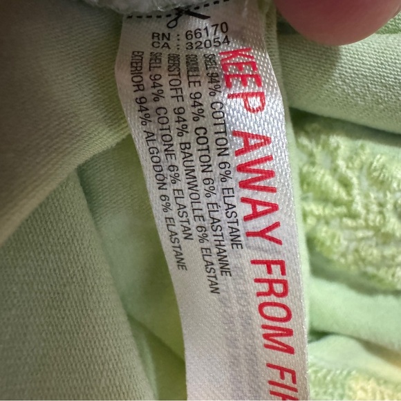 NWT Free People Hotshot sharing playsuit size xs $98 no longer available in lime - Picture 6 of 6